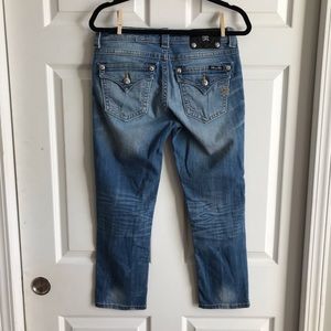 Miss Me Boyfriend Capri / Size 26